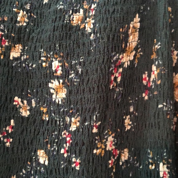 BloomChic maxi dress with smocked top flutter sleeve lined Sz 22/24 TT - Picture 4 of 8